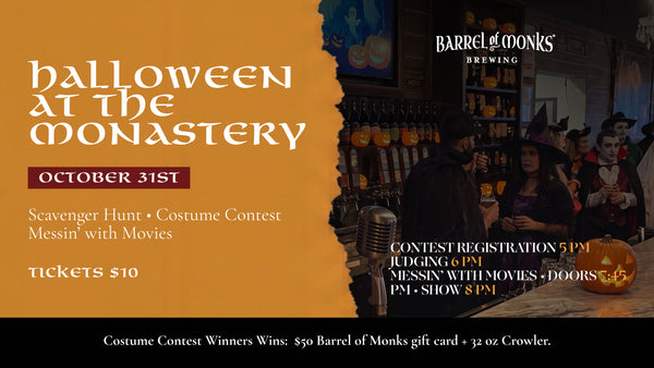 Halloween at the Monastery / Messin’ with Movies
