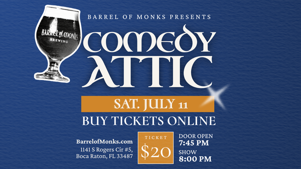 Comedy Attic - July 11th, 2026