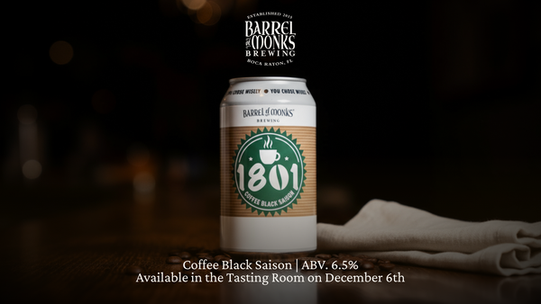 1801 Can Release | Coffee Black Saison