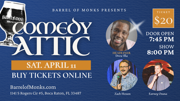 Comedy Attic - April 11th, 2026