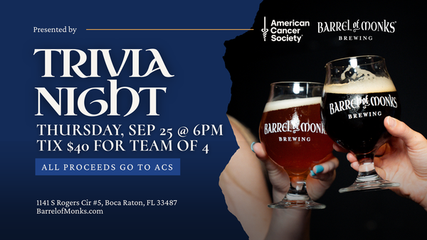 Trivia Night Fundraiser - 09/25/2025 (Teams of 4)