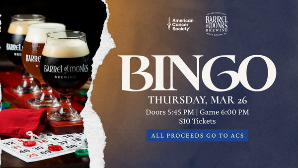 Bingo Night Fundraiser - March 26th, 2026